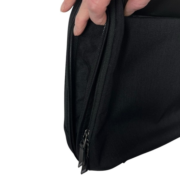 Cole Haan Zerogrand Men’s Black Attaché Laptop Bag Holds a 14” Laptop LIKE NEW!! - Picture 10 of 16